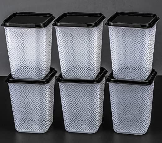 Kitchen Storage Container Boxes 6 Jar